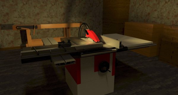 Circular Saw Bench Workshop Industry Carpenter DIY Joinery Tool