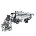 Claas Lexion Combine Harvester