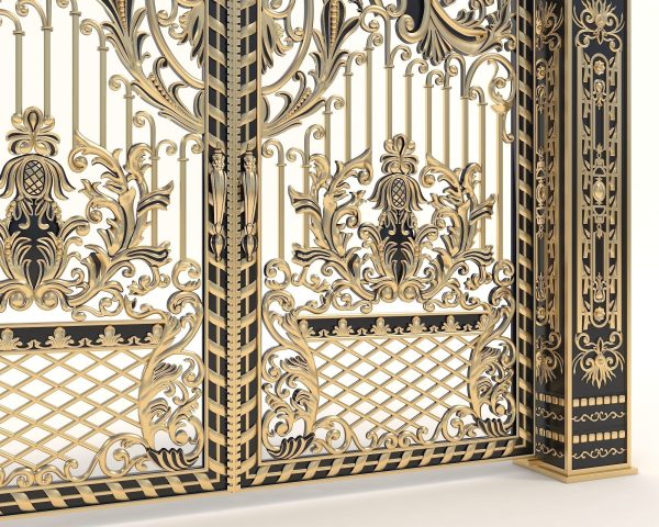 Classic European style Mansion Gate 2