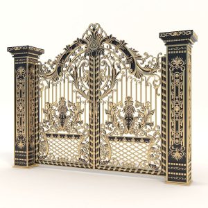 Classic European style Mansion Gate 2