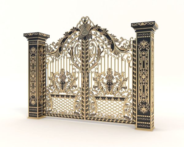 Classic European style Mansion Gate 2
