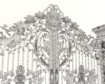 Classic European style Mansion Gate 2