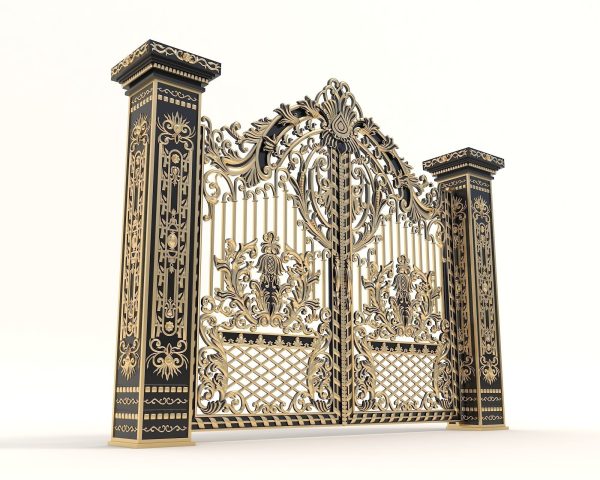 Classic European style Mansion Gate 2