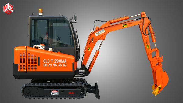 CLC T2500 AA Mini Pelle Hydraulic Excavator