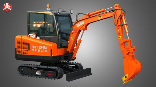 CLC T2500 AA Mini Pelle Hydraulic Excavator