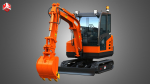 CLC T2500 AA Mini Pelle Hydraulic Excavator