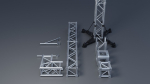 Clean and Rusty Trusses 4K and 2K