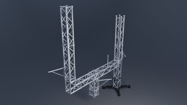 Clean and Rusty Trusses 4K and 2K