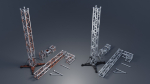 Clean and Rusty Trusses 4K and 2K