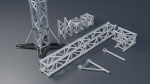Clean and Rusty Trusses 4K and 2K