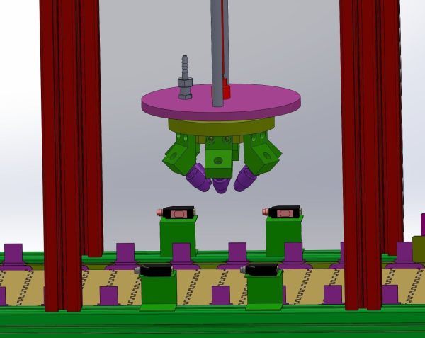 Cleaning assembly line