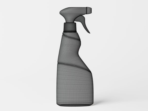 Cleaning Product Spray Bottle Packaging