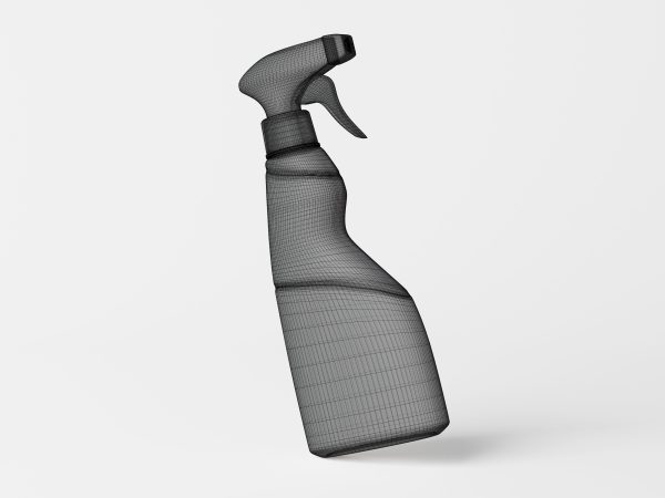 Cleaning Product Spray Bottle Packaging
