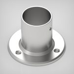 Closet Rod Wall Mount Bracket