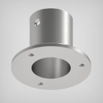 Closet Rod Wall Mount Bracket