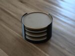 Coasters and storage box