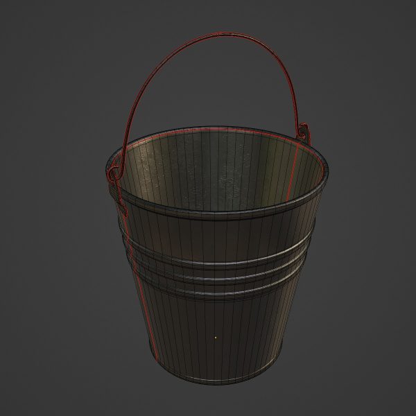 Cobalt Damaged Steel Bucket