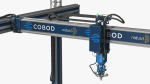 Cobod 3D Printer Module for House Building Rigged