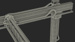 Cobod 3D Printer Module for House Building Rigged