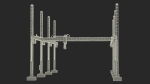 Cobod Bod2 House Construction 3D Printer Rigged