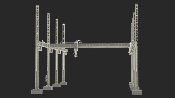 Cobod Bod2 House Construction 3D Printer Rigged