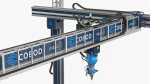 Cobod Bod2 House Construction 3D Printer Rigged