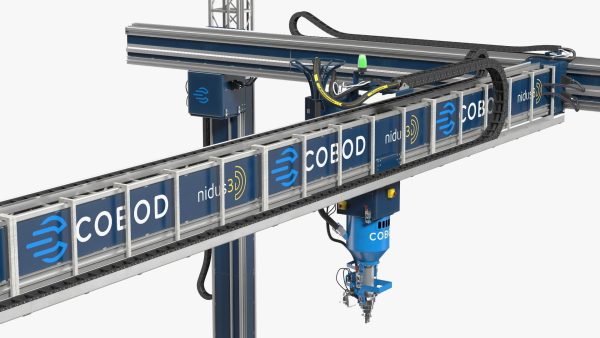 Cobod Bod2 House Construction 3D Printer Rigged
