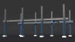 Cobod Bod2 House Construction 3D Printer Rigged
