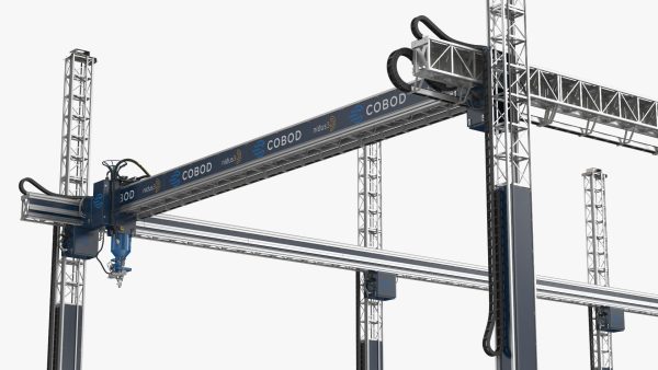 Cobod Bod2 House Construction 3D Printer Rigged