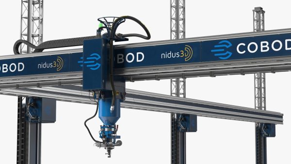 Cobod Bod2 House Construction 3D Printer Rigged