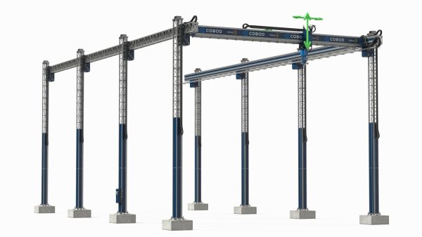 Cobod Bod2 House Construction 3D Printer Rigged