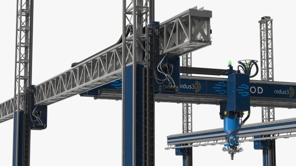 Cobod Bod2 House Construction 3D Printer Rigged