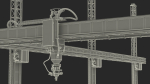 Cobod Bod2 House Construction 3D Printer Rigged