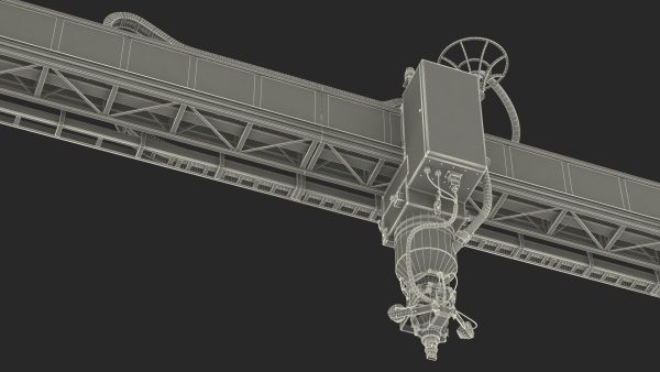 Cobod Bod2 House Construction 3D Printer Rigged