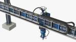 Cobod Bod2 House Construction 3D Printer Rigged