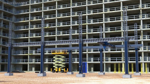 Cobod Bod2 House Construction 3D Printer Rigged
