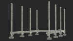 Cobod Bod2 House Construction 3D Printer Rigged