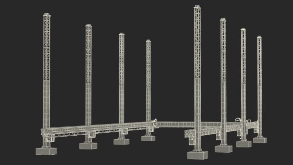 Cobod Bod2 House Construction 3D Printer Rigged