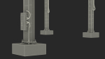 Cobod Bod2 House Construction 3D Printer Rigged