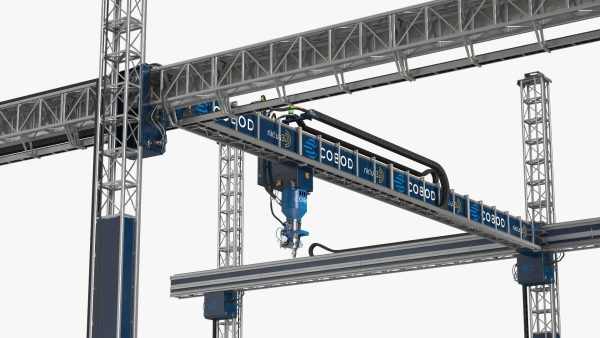 Cobod Bod2 House Construction 3D Printer Rigged