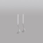 Cobra Candlestick Stainless Steel 2-pack 16 cm