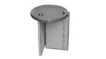 Cocktail Side Table No 8 Modern
