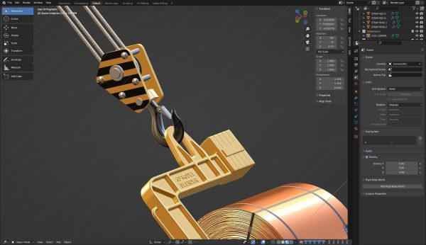 Coil Lifter with Copper Coil