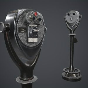 coin-operated-telescope-binoculars-pbr-game-ready-3d-model-low-poly-max-obj-fbx