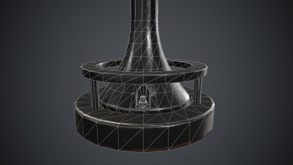 Coin-operated Telescope Binoculars PBR Game Ready