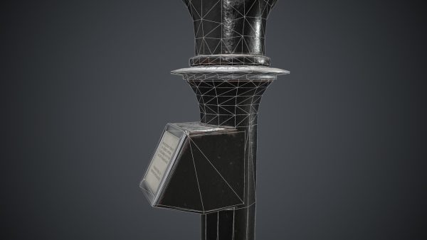Coin-operated Telescope Binoculars PBR Game Ready