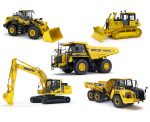 Collection Midsize Construction Machines Komatsu