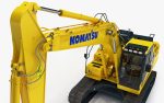 Collection Midsize Construction Machines Komatsu