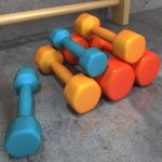 Collection of sports equipment