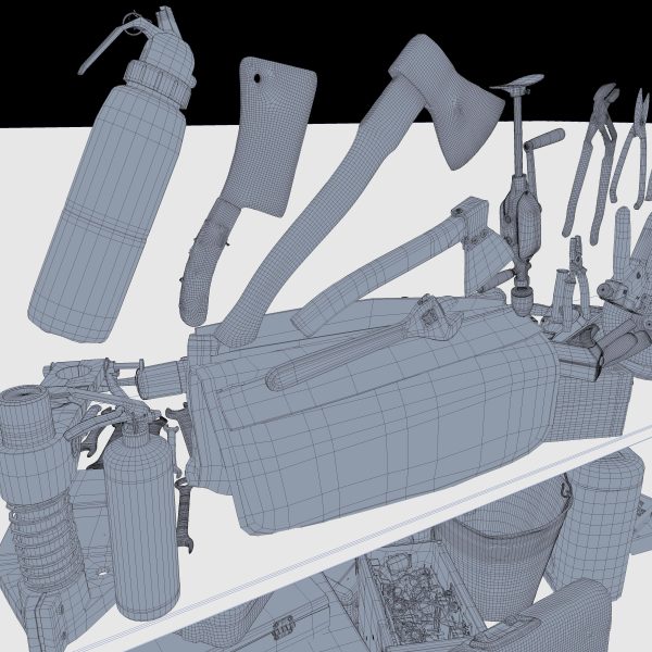 Collection old tools PBR